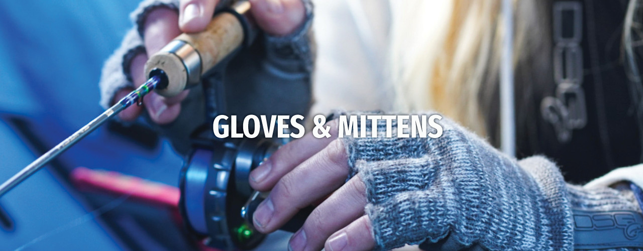 Ice Fishing Gloves & Mittens