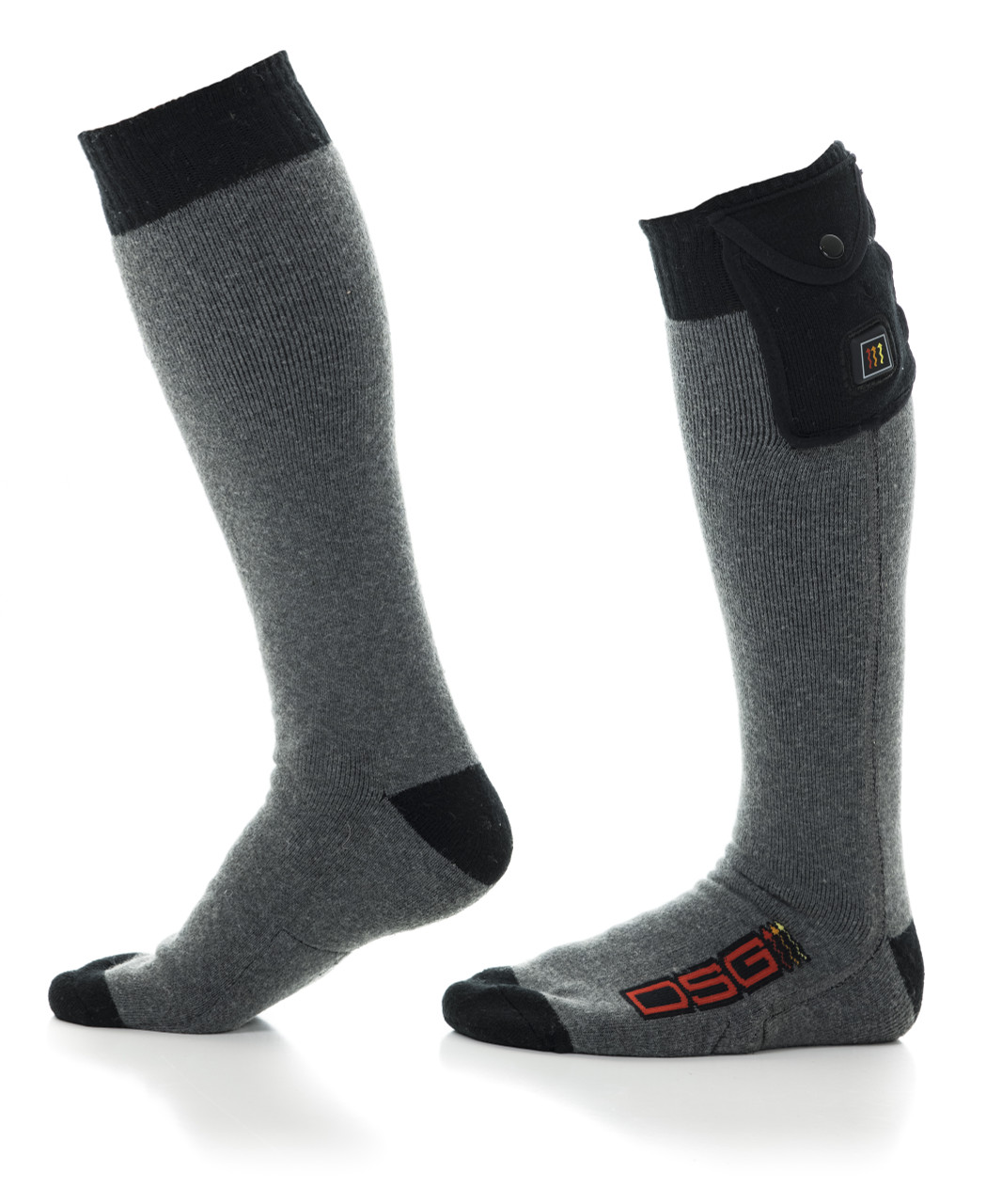 5V 5000mAh Heated Socks 4 Gears Adjustable Electric Socks for Men Wome -  AlieZack