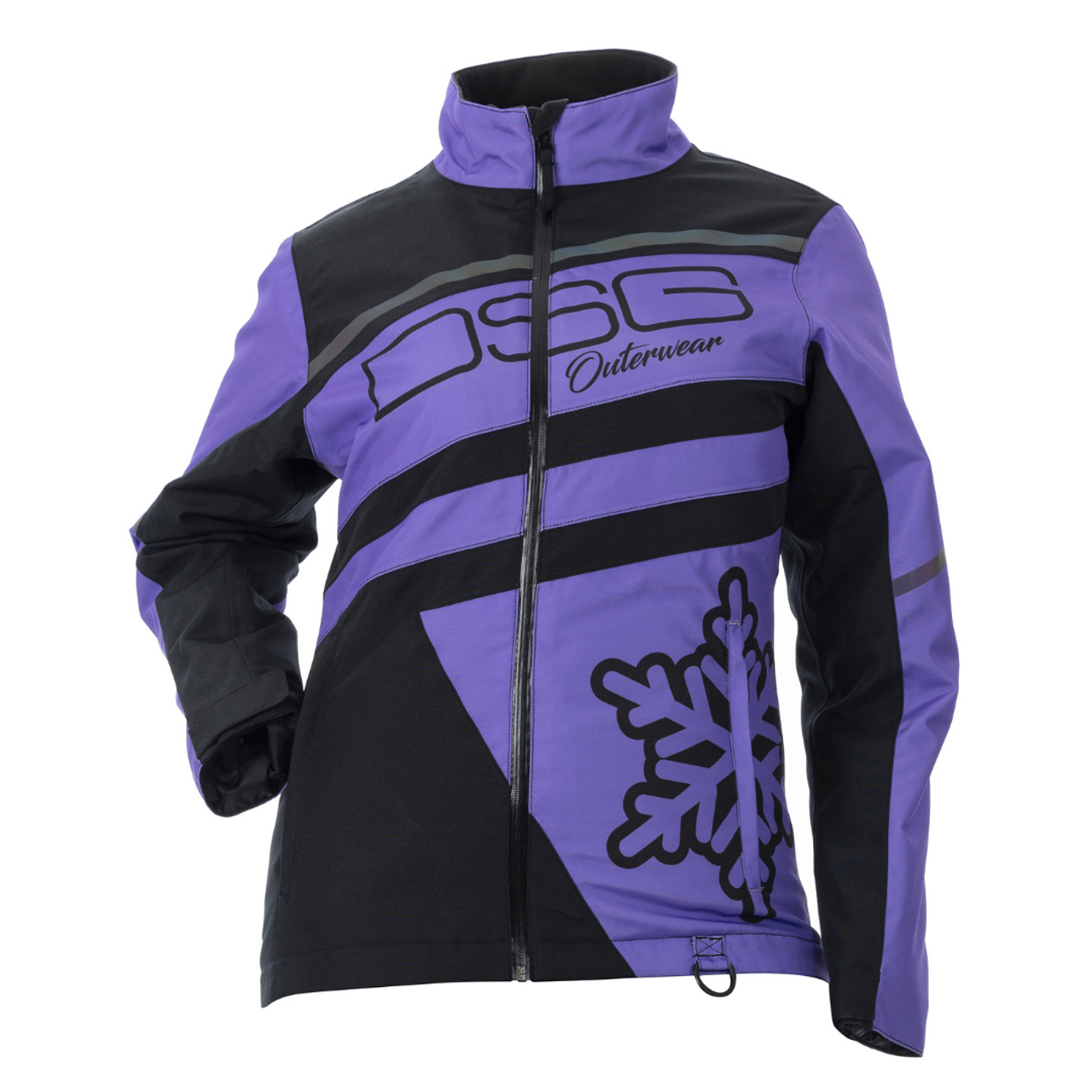  DSG Outerwear Women's Prizm 2.0 Technical Snowmobile Jacket -  Black MD : Automotive