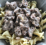 Elk Stroganoff 