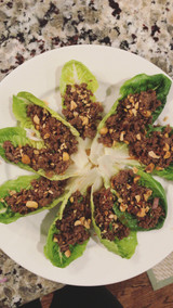 Venison Thai Lettuce Wraps