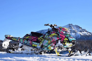 Easy Snowmobile Wrap Application