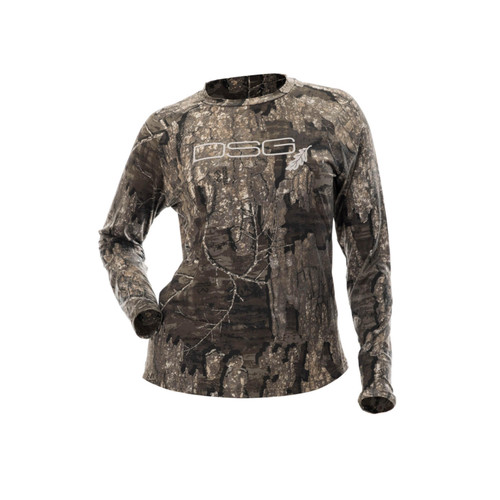 DSG Outerwear Camo Tech Shirt - Long Sleeve - Realtree Edge - Dance's  Sporting Goods