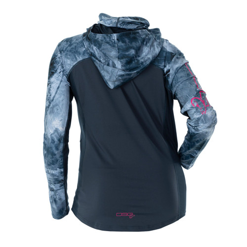 Chloe Hooded Sun Shirt - UPF 50+ - Glacier/Realtree® Aspect™, Deep