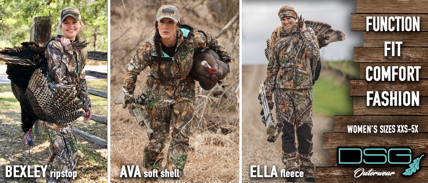 Women's Outerwear for Hunting, Fishing and Snowmobiling | DSG Outerwear