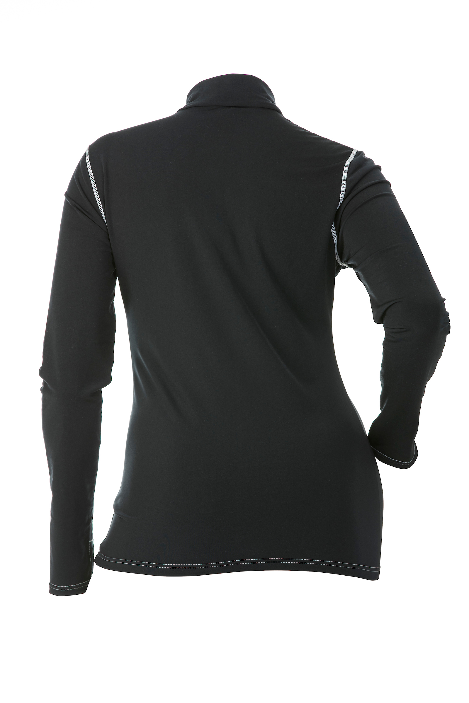 DSG Outerwear D-Tech Crewneck Base Layer Shirt, Black/Stone, X-Large 