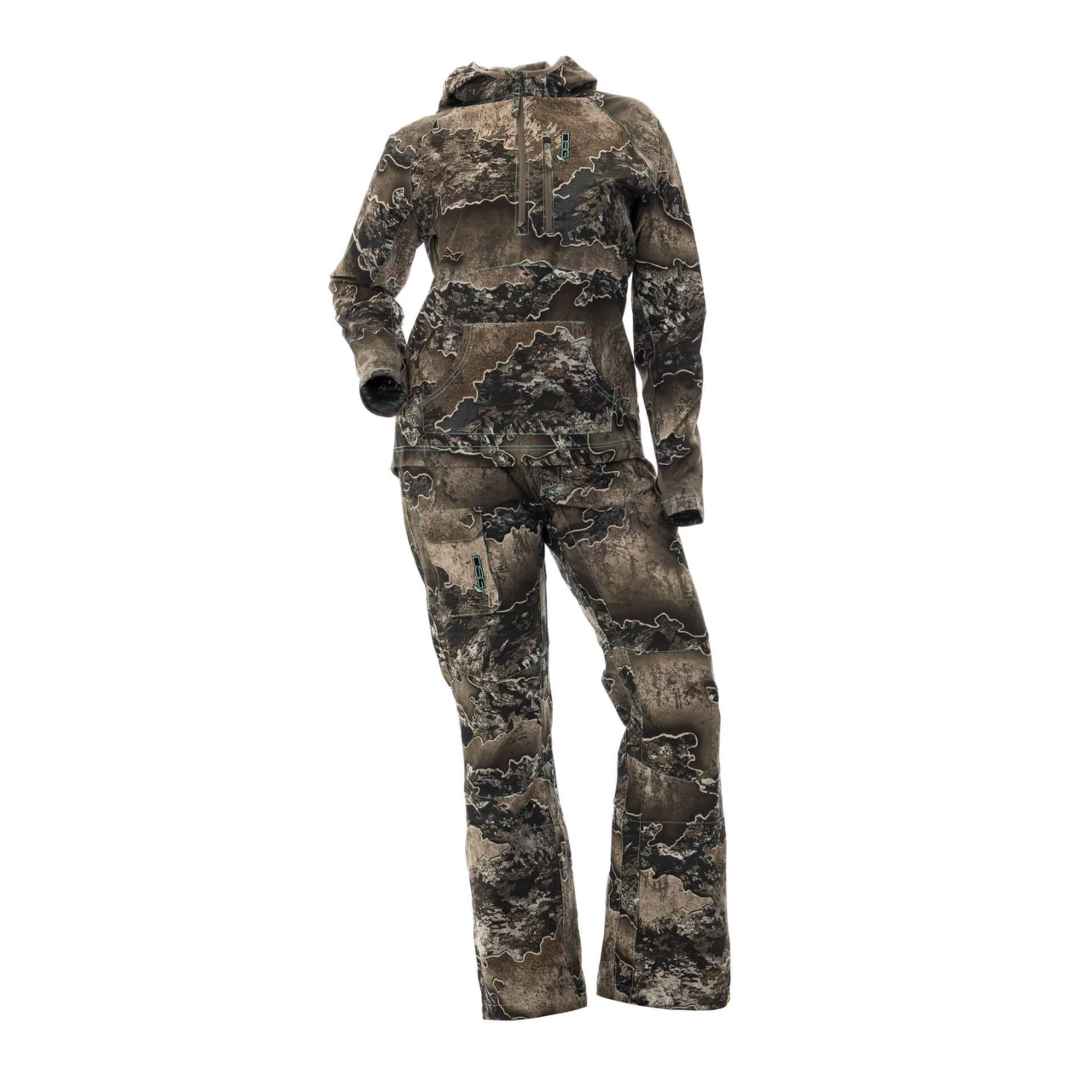 DSG Women's Bexley 2.0 Ripstop Tech Shirt- Realtree Edge