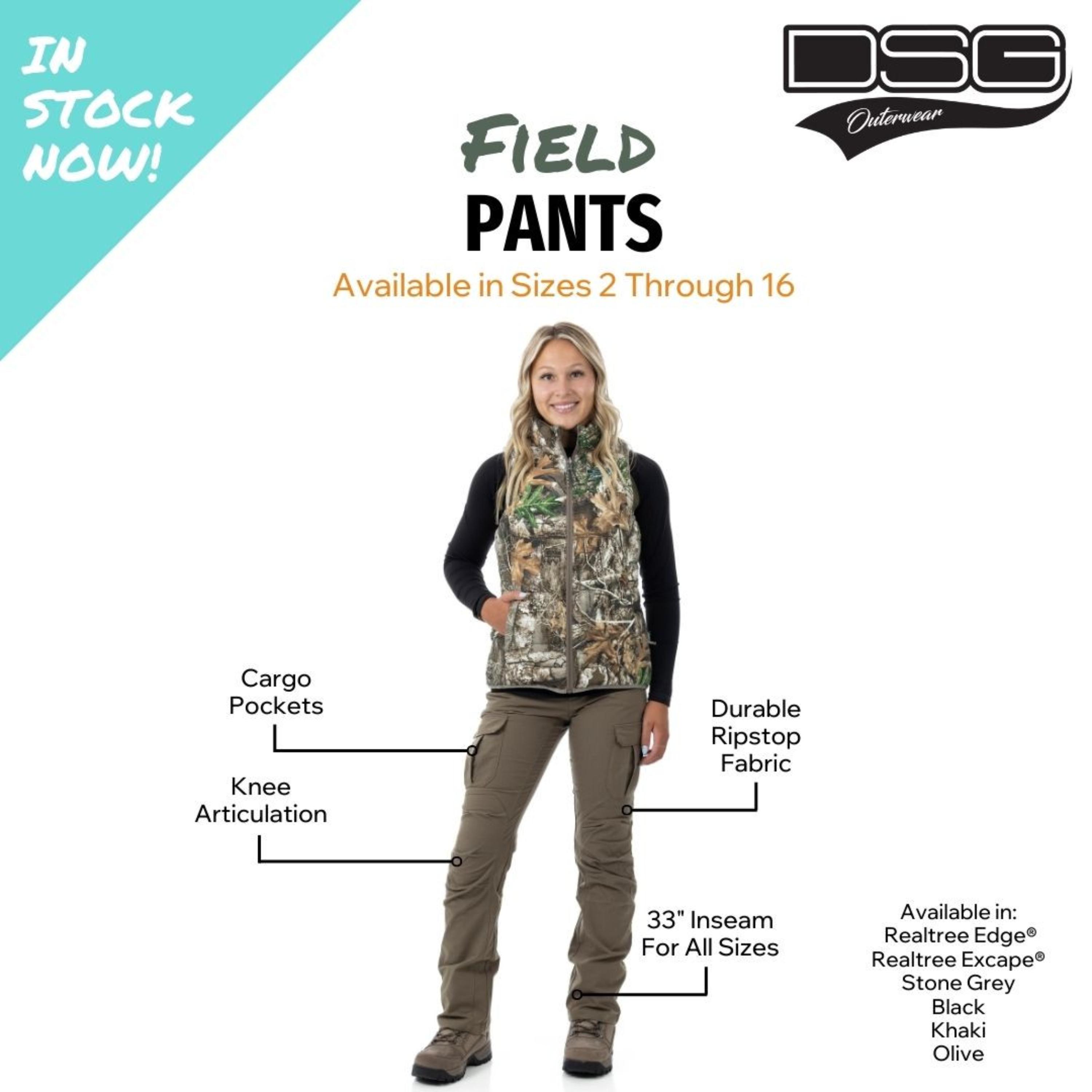 DSG 3-in-1 Women's Cargo Pants - 729911, Jeans, Pants & Leggings