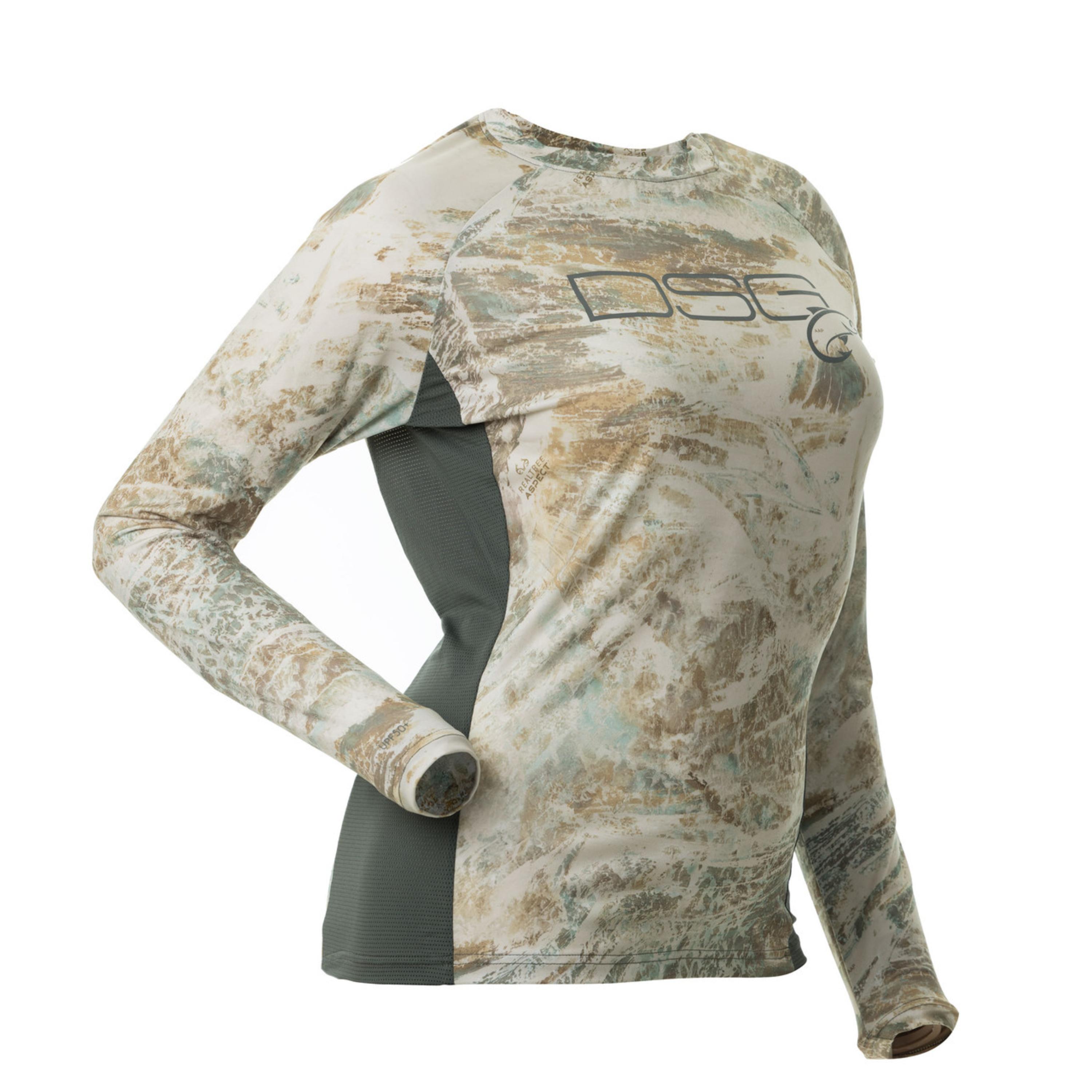 DSG OUTERWEAR SPORTS BRA - REALTREE ASPECT SEA FOAM 