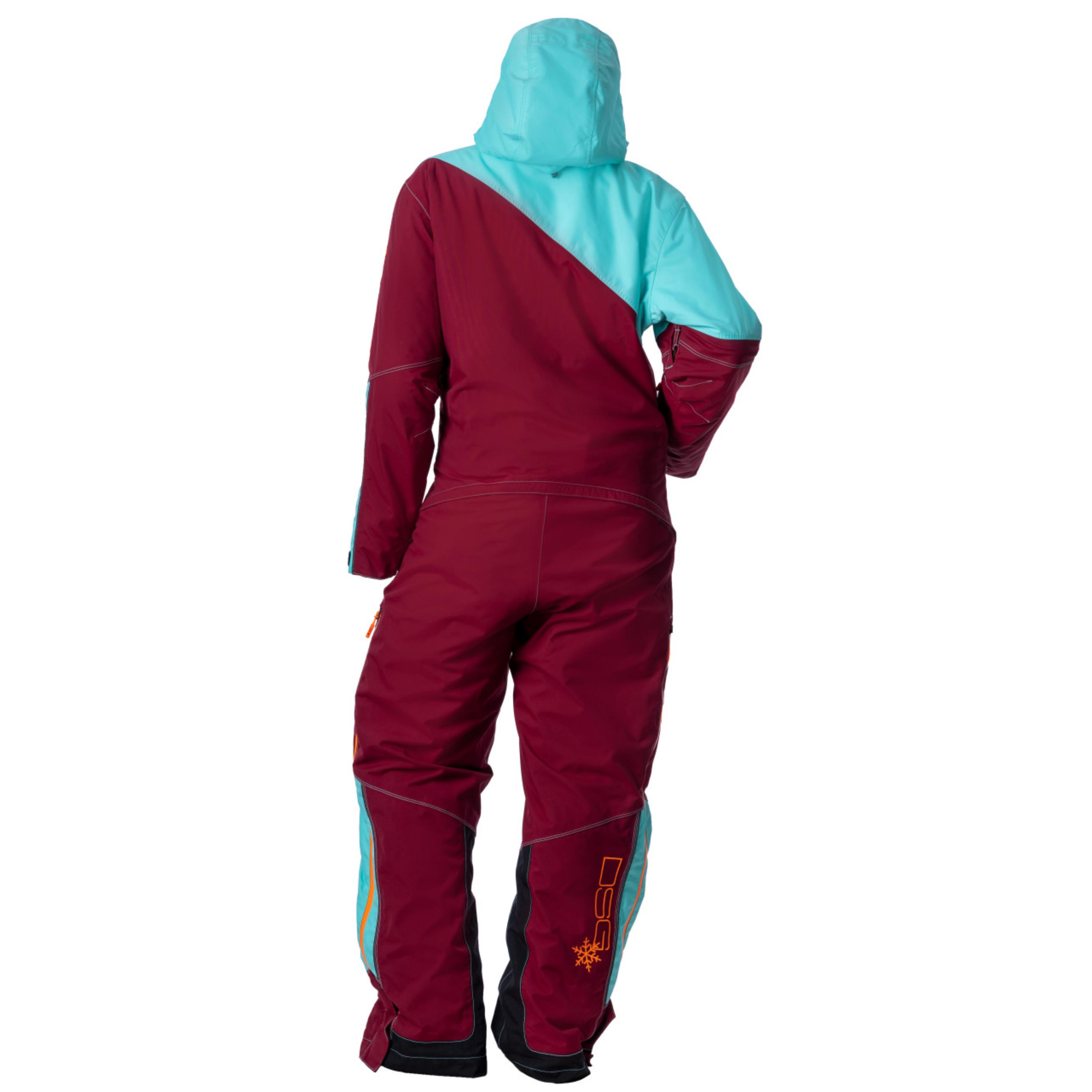 DSG Women's Monosuit 2.0 - Drop Seat Black-Hot Pink Small (2024