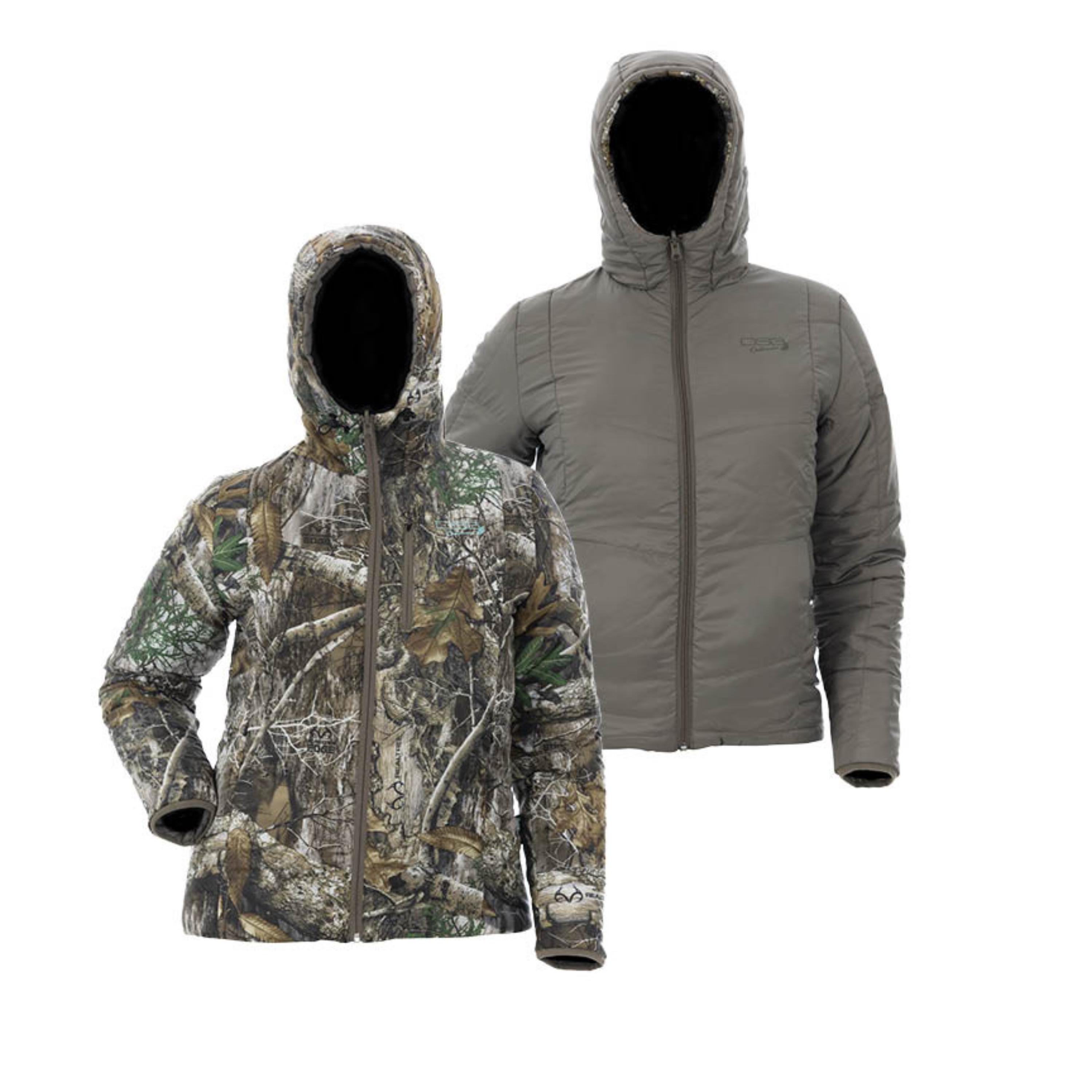 Reversible Puffer Jacket - Realtree Edge®/Stone or Mossy Oak