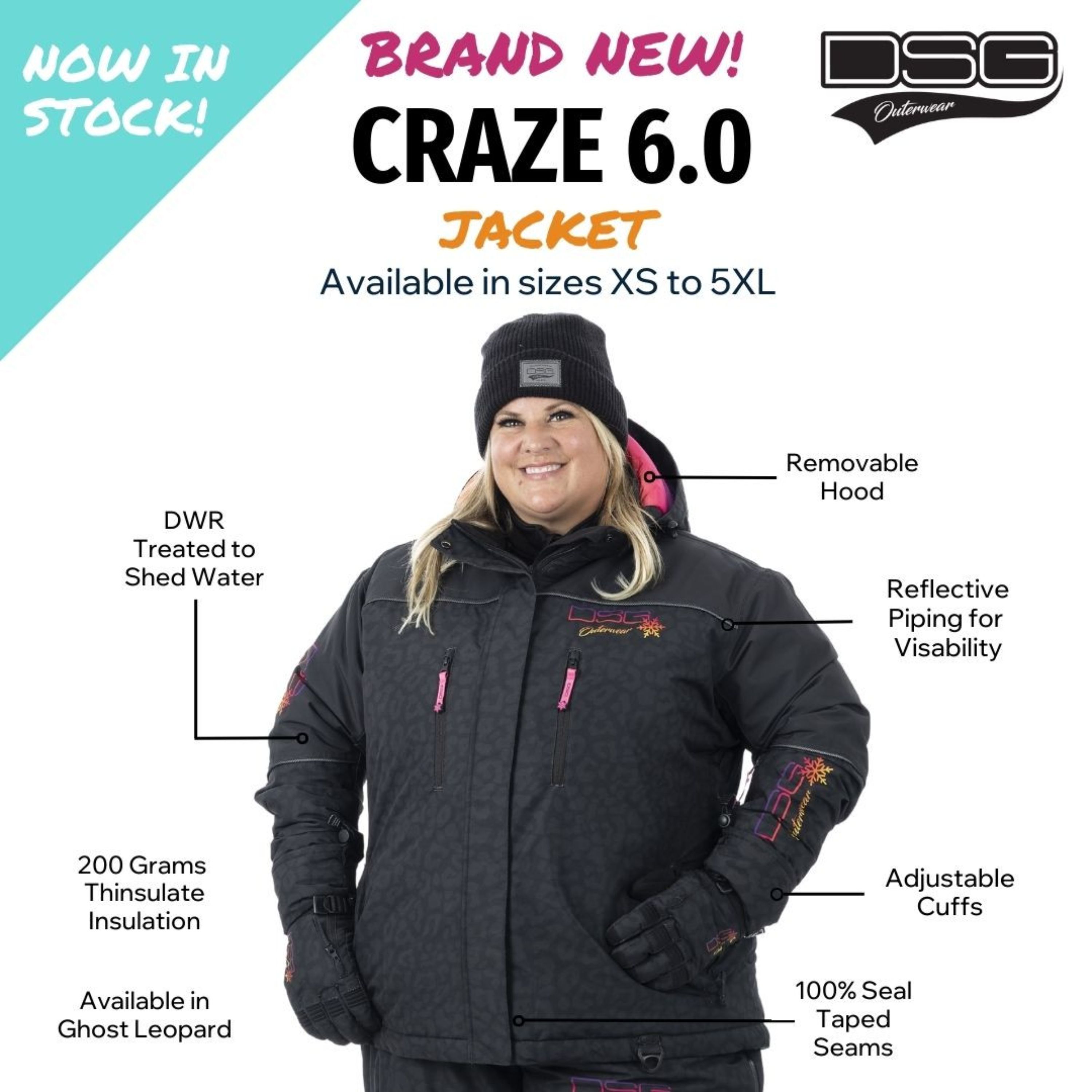 DSG - Women's Jacket Craze 4.0 – MGA Distribution Ltd