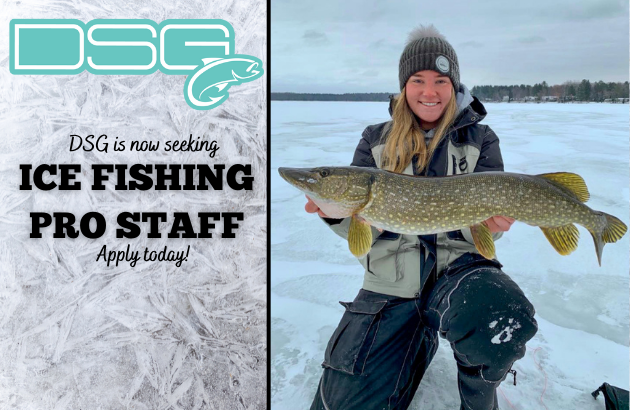 DSG is seeking Ice Fishing Pro Staff! Do you have what it takes?