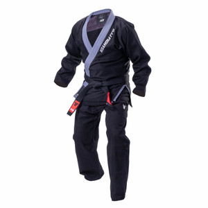 Fighter BJJ Uniform - black, BJJU-0209