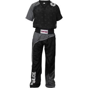 Top Ten Mesh uniform 16841 model - Black/grey
