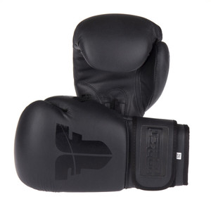 Fighter SIAM Boxing Gloves - black, FBG-001B