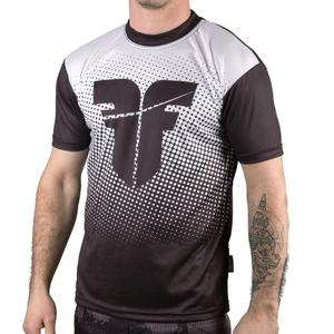 Fighter training T-Shirt - black/white, FTSF-01W
