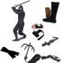 COMPLETE NINJA SET WITH WOOD SWORD