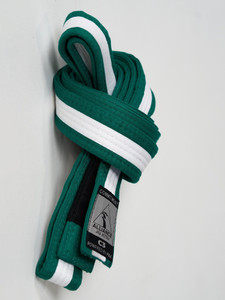 Kids FUJI x Alliance BJJ Belt Green/White