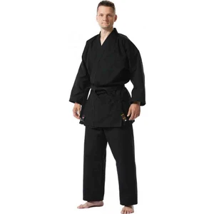 TOKAIDO TSUNAMI KARATE TRAINING BLACK GI 10OZ AMERICAN CUT