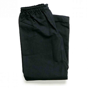 WKF KARATE PANTS BLACK 10oz