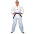 DELUXE RIBBED V-NECK WHITE TKD UNIFORM