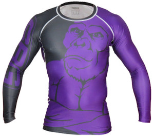 SBG Long Sleeve Ranked Rashguard Purple