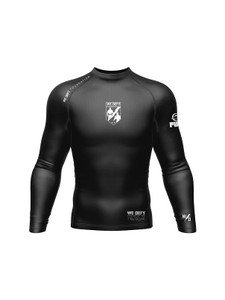 We Defy Core Long Sleeve Rashguard Black
