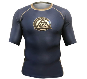 Royce Gracie Short Sleeve Kids Rashguard