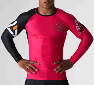 Rilion Gracie Womens Rashguard Pink
