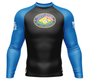 Pedro Sauer Ranked Long Sleeve Rashguard Blue