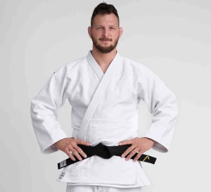 Ippon Gear IJF Judo Slim Fit Jacket Olympic 2 White (Jacket Only)