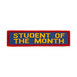 Student of the Month Patch
