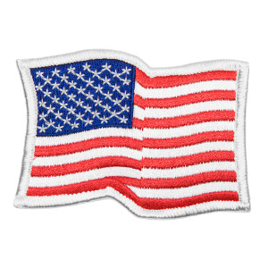 USA Waving Flag Patch