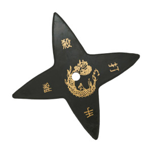 Ninja Soft Foam 4-Point Rubber Star