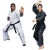 Martial Arts Uniform - Medium Weight - Black or White
