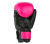 Fighter Synthetic Leather PU basic Boxing Gloves, Neon Pink/Black 1376APUFP