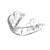 Mouth guard OPRO Silver - Clear/Clear