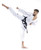 TOP TEN ITF Assistant Instructor Uniform - Premium Gold Dobok White/black, 16772-1 ( 1st - 3rd Dan)