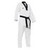 ADIDAS WTF APPROVED TKD UNIFORM BLACK V-NECK