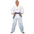 DELUXE RIBBED V-NECK WHITE TKD UNIFORM