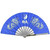 BLUE KUNG FU STEEL FAN