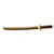 WOODEN SHOTO NATURAL OAK 22"