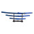 Carved Dragon Samurai Sword Set - Blue