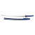 Carved Dragon Samurai Sword Set - Blue