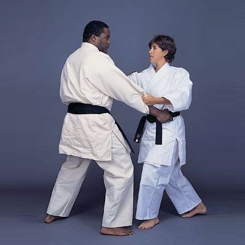 DOUBLE WEAVE JUDO GI BLEACHED