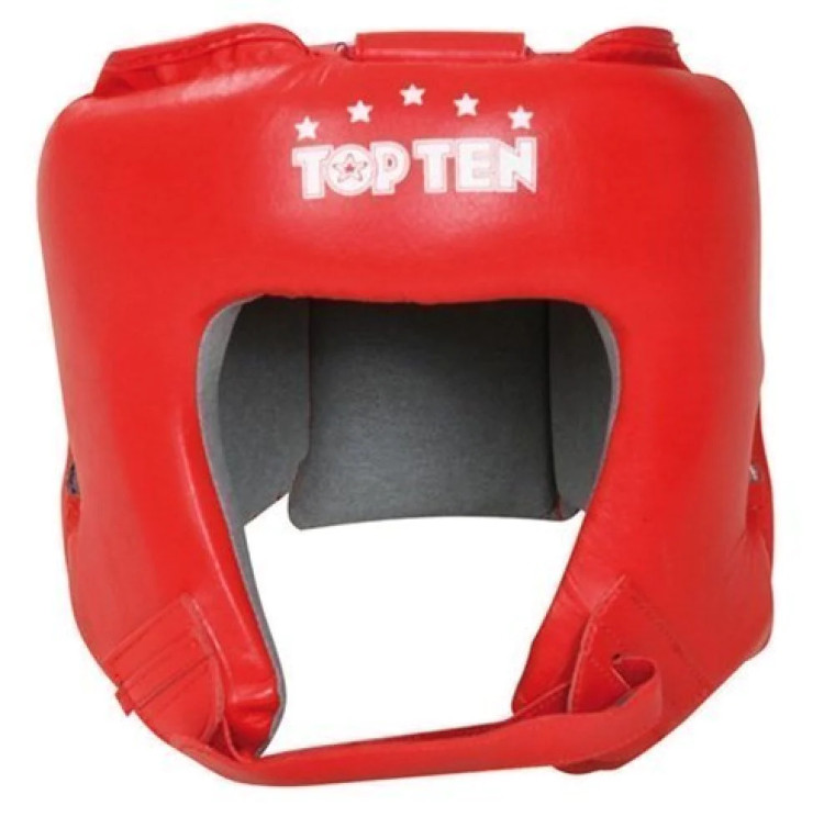 Top Ten Red IBA Head Guard - red, 4069-4