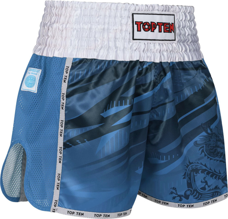 Top Ten Kickboxing shorts Legacy25 - Blue
