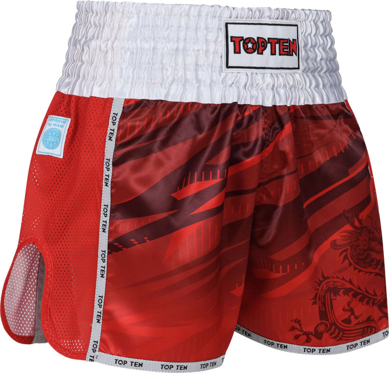 Top Ten Kickboxing shorts Legacy25 - Red