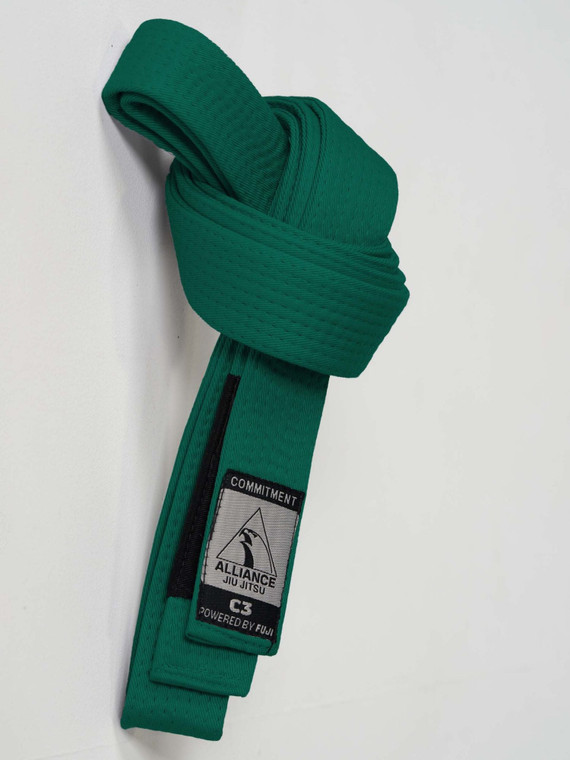 Kids FUJI x Alliance BJJ Belt Green